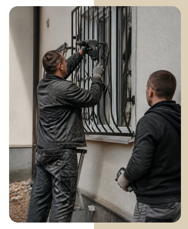 Установка наружных решеток в Щербинке от 4989 р. | ДвериЛегко-Щрб