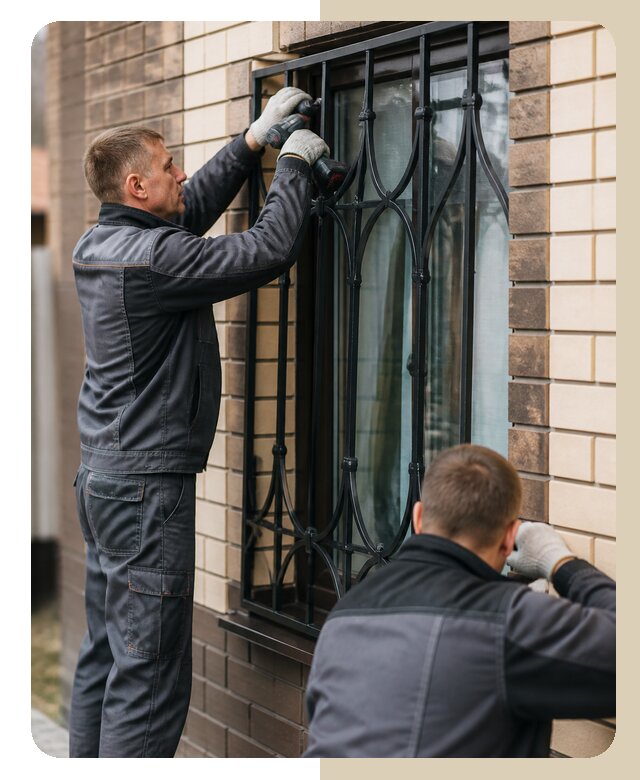 Установка решеток в дом в Щербинке по цене от 3564 р. | ДвериЛегко-Щрб